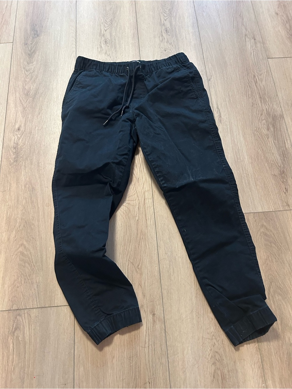 Old Navy Black Men's Jogger Pants with Drawstring Waist